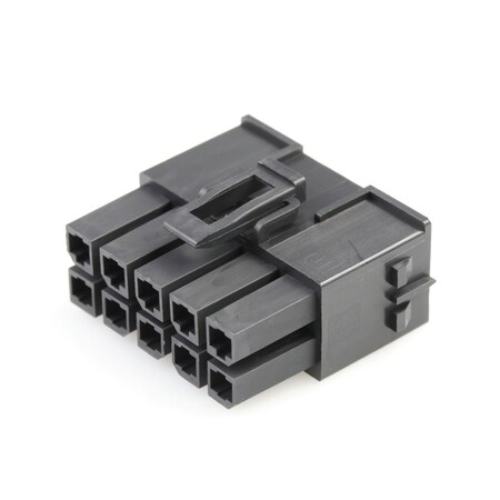 Molex Mega-Fit Tangless Tpa-Capable Receptacle Housing, Dual Row, 10 Circuit 1716920210